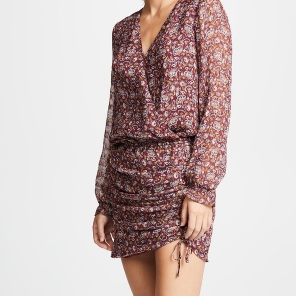 RAMY BROOK Vina Floral Silk Dress